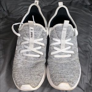 Black and white adidas